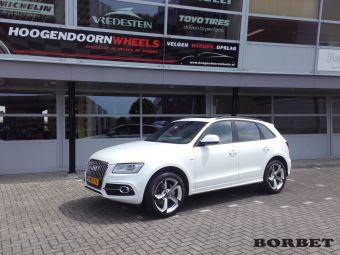Borbet S velgen in zilver zwart 19 inch 