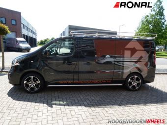 RONAL VELGEN R55 in 18 INCH GEMONTEERD ONDER EEN OPEL VIVARO